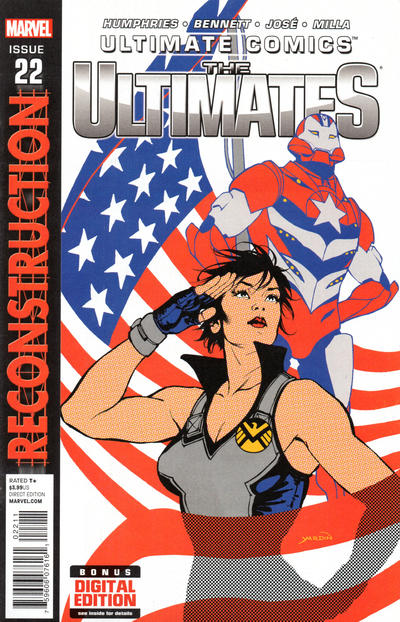 Ultimates 2011 #22 Direct Edition - back issue - $4.00