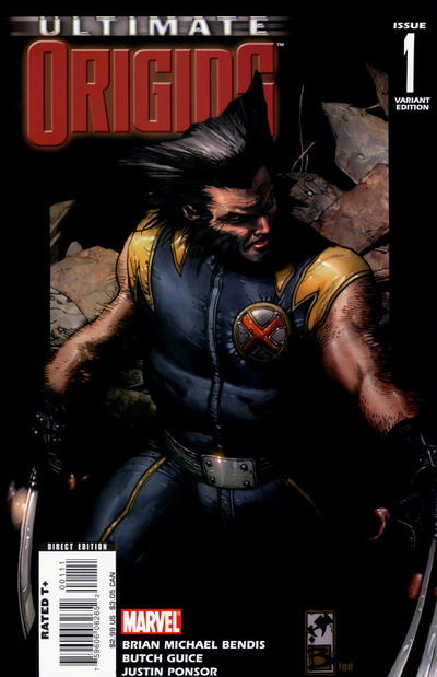 Ultimate Origins 2008 #1 Variant Edition - Simone Bianchi - back issue - $3.00