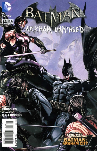 Batman: Arkham Unhinged 2012 #14 - back issue - $4.00