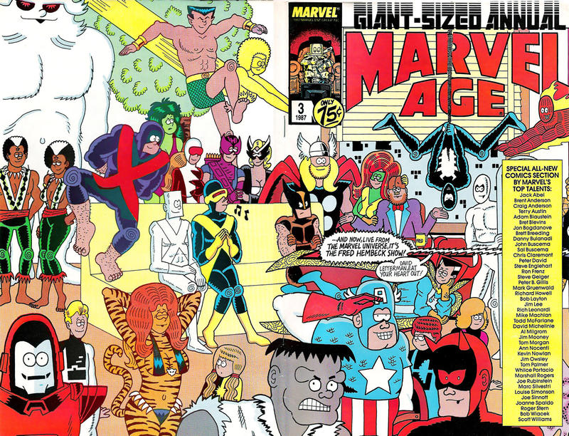 Marvel Age Annual 1985 #3 - back issue - $3.00