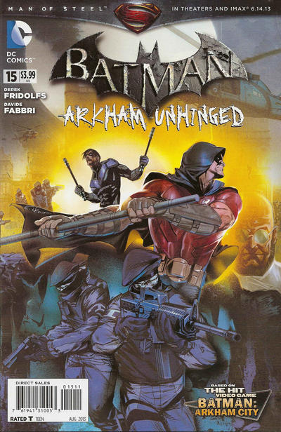 Batman: Arkham Unhinged 2012 #15 - back issue - $4.00