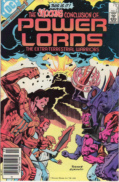 Power Lords 1983 #3 Newsstand ed. - back issue - $1.00