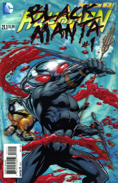 Aquaman 2011 #23.1 3-D Motion Cover - back issue - $4.00