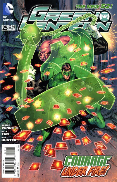 Green Lantern 2011 #25 Direct Sales - back issue - $3.00