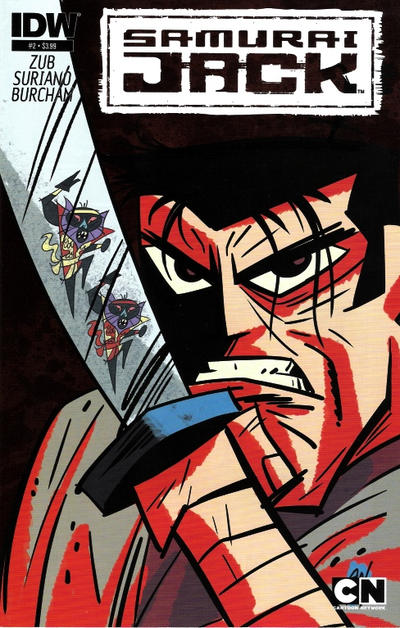 Samurai Jack 2013 #2 Andy Suriano Cover - back issue - $4.00