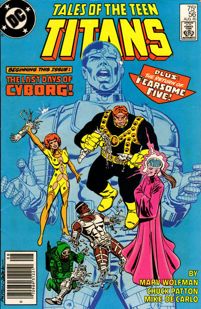 Tales of the Teen Titans 1984 #56 Newsstand ed. - back issue - $3.00