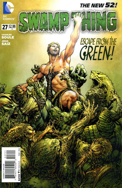 Swamp Thing 2011 #27 - back issue - $3.00