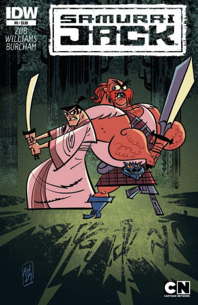 Samurai Jack 2013 #6 - back issue - $4.00