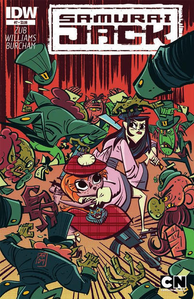 Samurai Jack 2013 #7 Andy Suriano Cover - back issue - $4.00