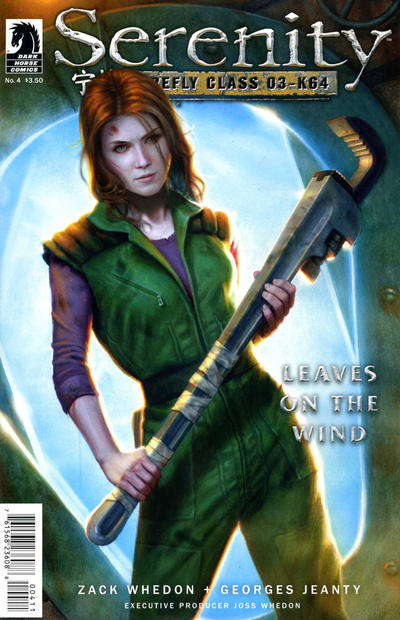 Serenity: Firefly Class 03-K64 - Leaves on the Wind 2014 #4 Dan Dos Santos Cover - back issue - $4.00