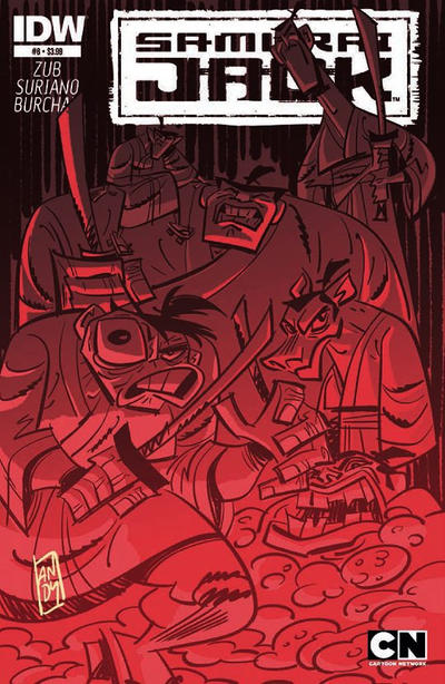 Samurai Jack 2013 #8 Andy Suriano Cover - back issue - $4.00