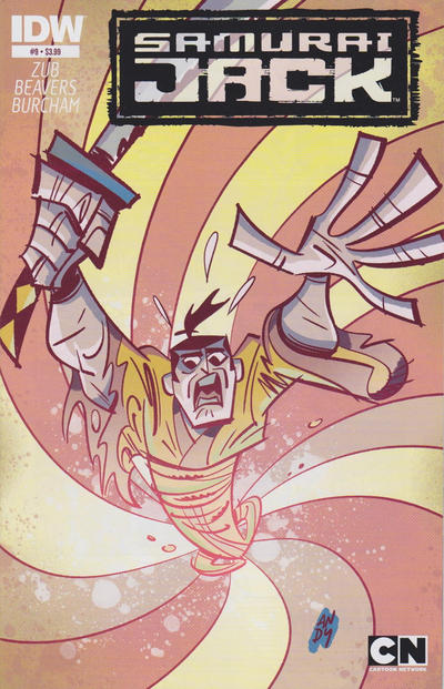 Samurai Jack 2013 #9 Andy Suriano Cover - back issue - $4.00