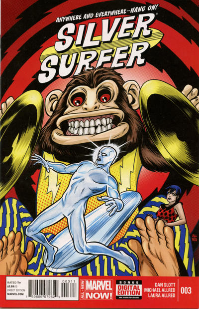 Silver Surfer 2014 #3 - back issue - $4.00
