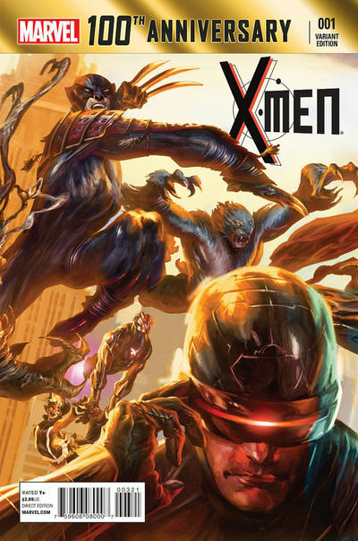 100th Anniversary Special: X-Men 2014 #1 Alexander Lozano Variant - back issue - $4.00