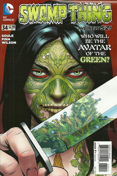Swamp Thing 2011 #34 - back issue - $3.00