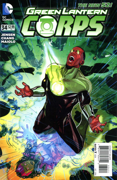Green Lantern Corps 2011 #34 - back issue - $3.00