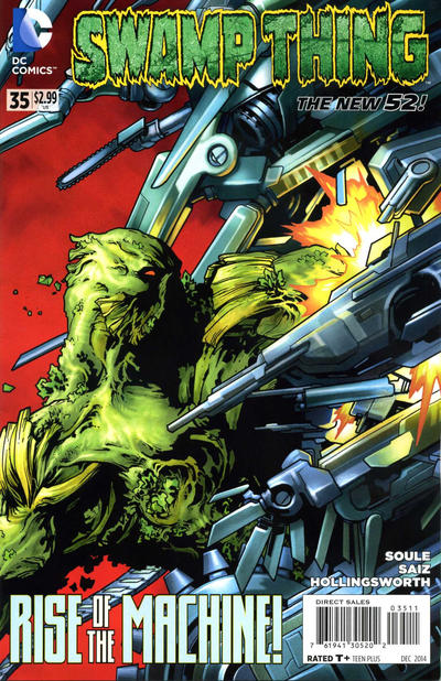 Swamp Thing 2011 #35 - back issue - $3.00