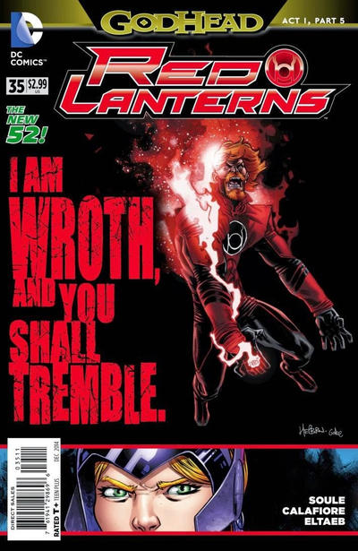 Red Lanterns 2011 #35 - back issue - $3.00