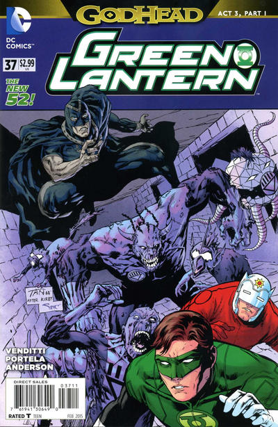 Green Lantern 2011 #37 - back issue - $3.00