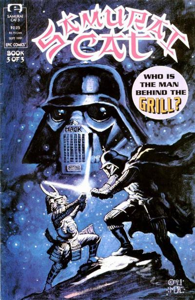 Samurai Cat 1991 #3 - back issue - $3.00