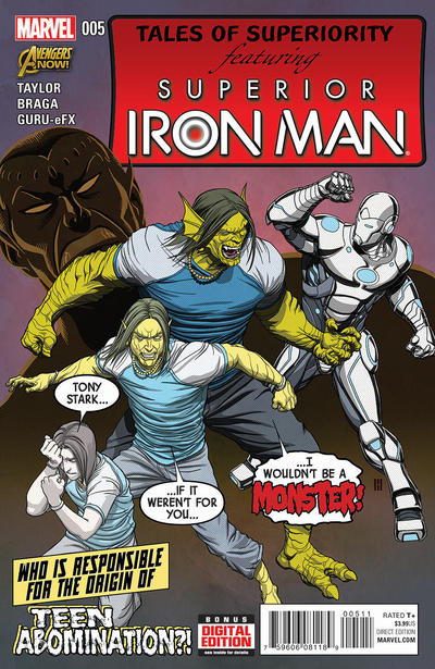 Superior Iron Man 2015 #5 - back issue - $4.00