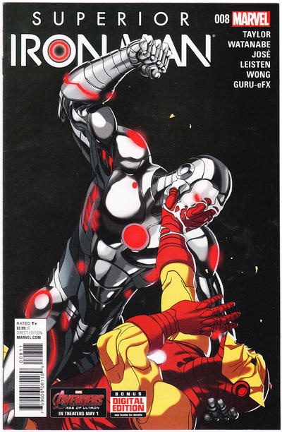 Superior Iron Man 2015 #8 - back issue - $4.00