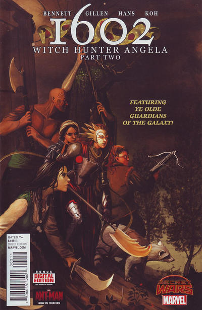 1602: Witch Hunter Angela 2015 #2 - back issue - $4.00