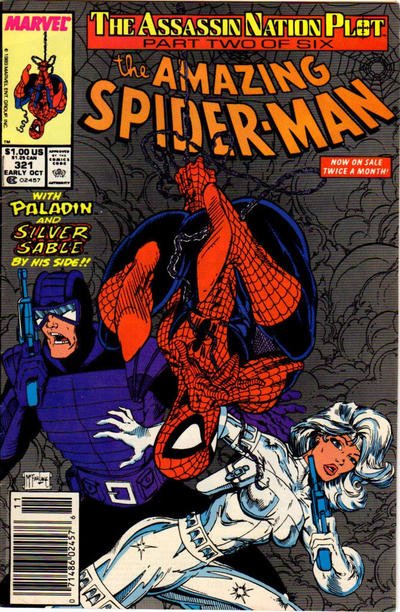 The Amazing Spider-Man 1963 #321 Newsstand ed. - back issue - $6.00