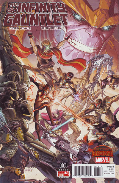 Infinity Gauntlet 2015 #4 - back issue - $4.00