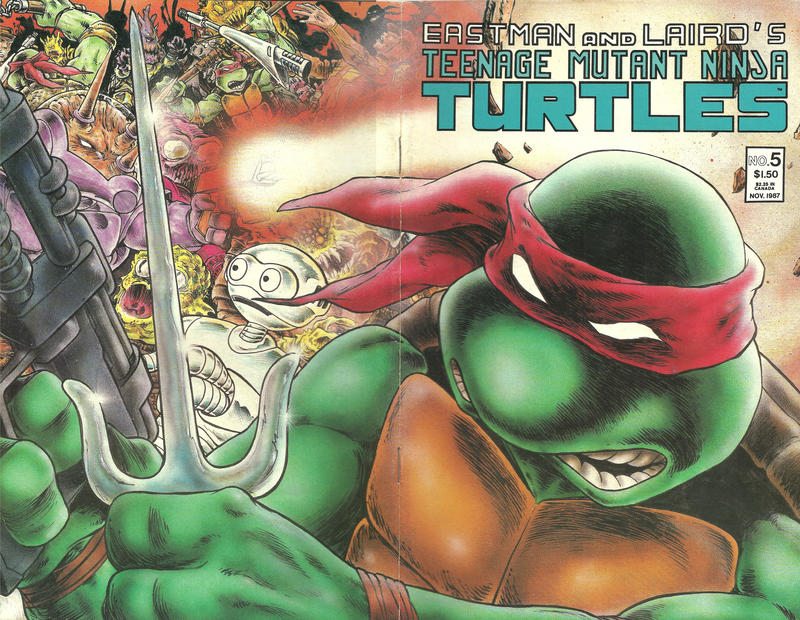 Teenage Mutant Ninja Turtles 1984 #5 Second Printing - No Condition Defined - $30.00