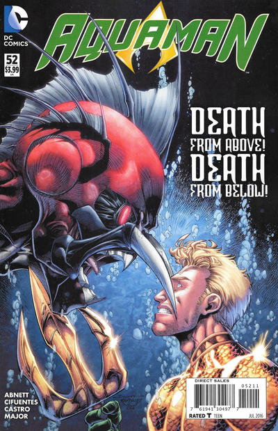 Aquaman 2011 #52 Direct Sales - back issue - $4.00