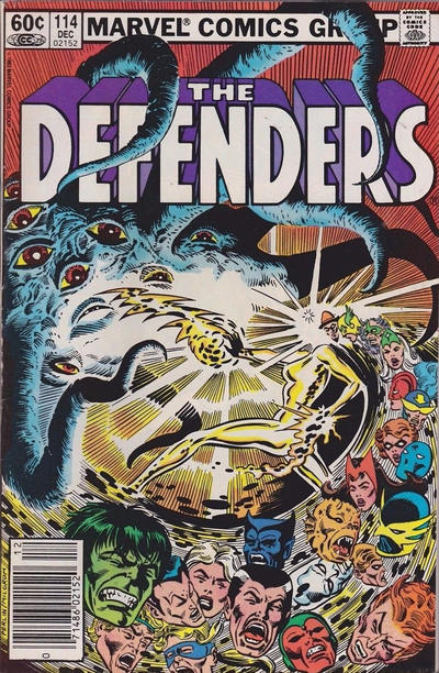 The Defenders 1972 #114 Newsstand ed. - back issue - $3.00