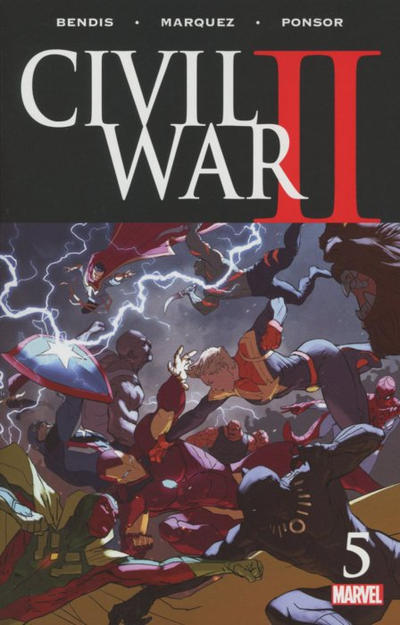 Civil War II 2016 #5 - back issue - $5.00