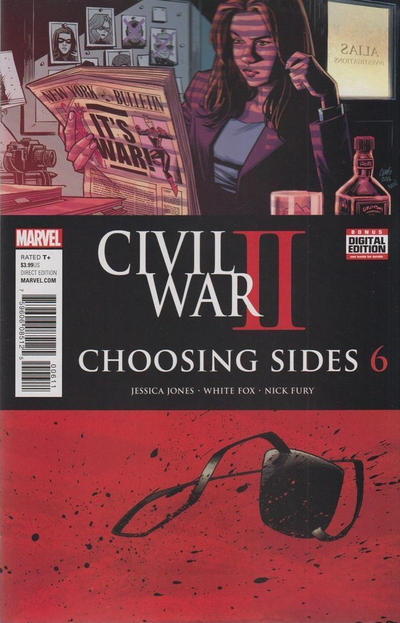 Civil War II: Choosing Sides 2016 #6 - back issue - $3.00