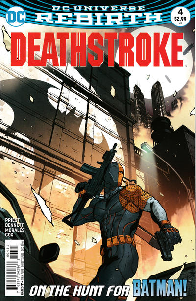 Deathstroke 2016 #4 - back issue - $3.00