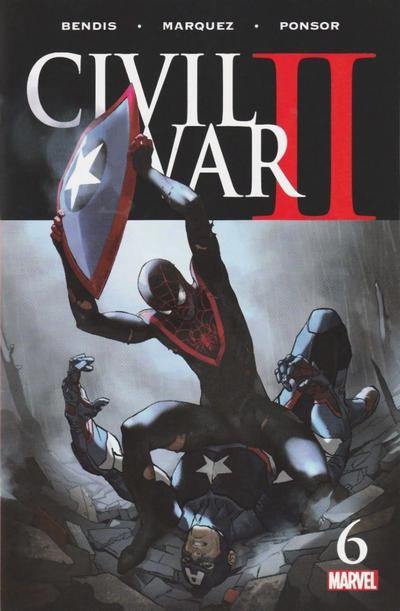 Civil War II 2016 #6 - back issue - $5.00
