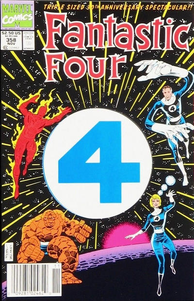 Fantastic Four 1961 #358 Newsstand ed. - back issue - $5.00