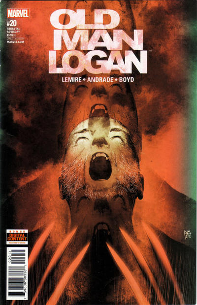 Old Man Logan 2016 #20 - back issue - $4.00