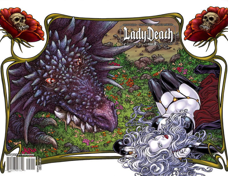 Lady Death 2010 #4 Wrap - back issue - $4.00