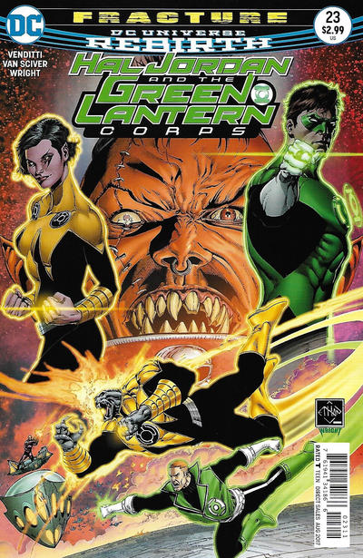 Hal Jordan and the Green Lantern Corps 2016 #23 Ethan Van Sciver Cover - back issue - $3.00
