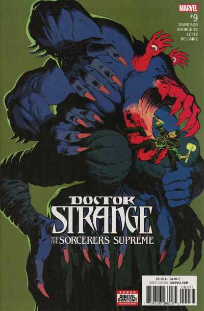 Doctor Strange and the Sorcerers Supreme 2016 #9 - back issue - $4.00