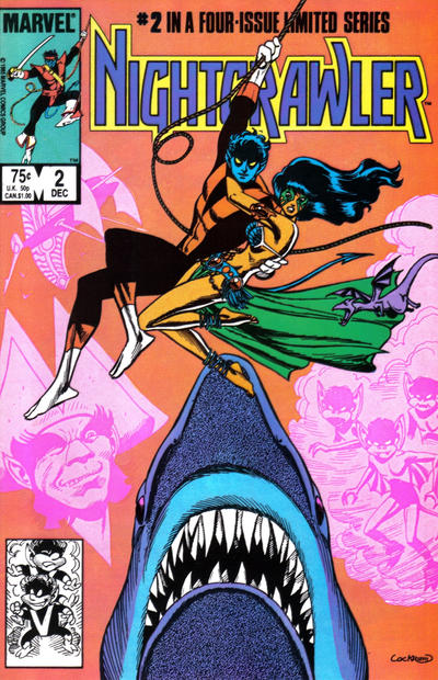 Nightcrawler 1985 #2 Direct ed. - back issue - $5.00