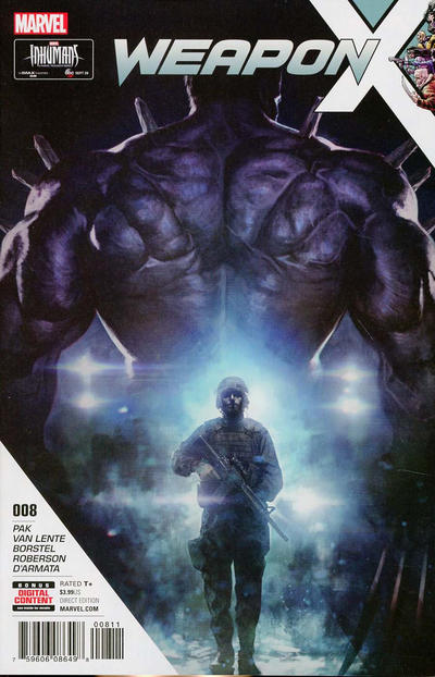 Weapon X 2017 #8 - back issue - $4.00