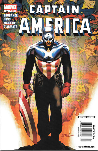 Captain America 2005 #50 Newsstand ed. - back issue - $3.00