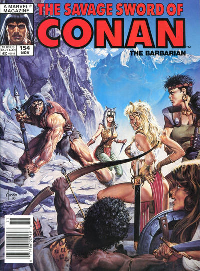 The Savage Sword of Conan 1974 #154 - back issue - $3.00