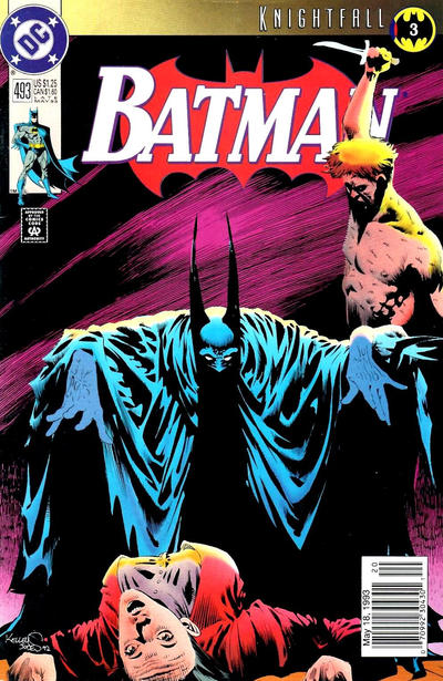 Batman 1940 #493 Newsstand ed. - back issue - $3.00