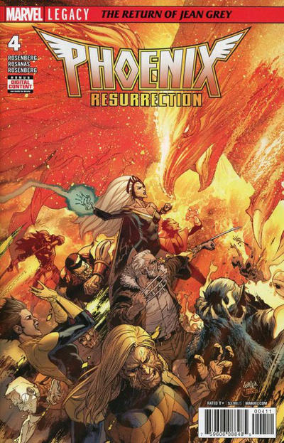 Phoenix Resurrection: The Return of Jean Grey 2018 #4 - back issue - $4.00