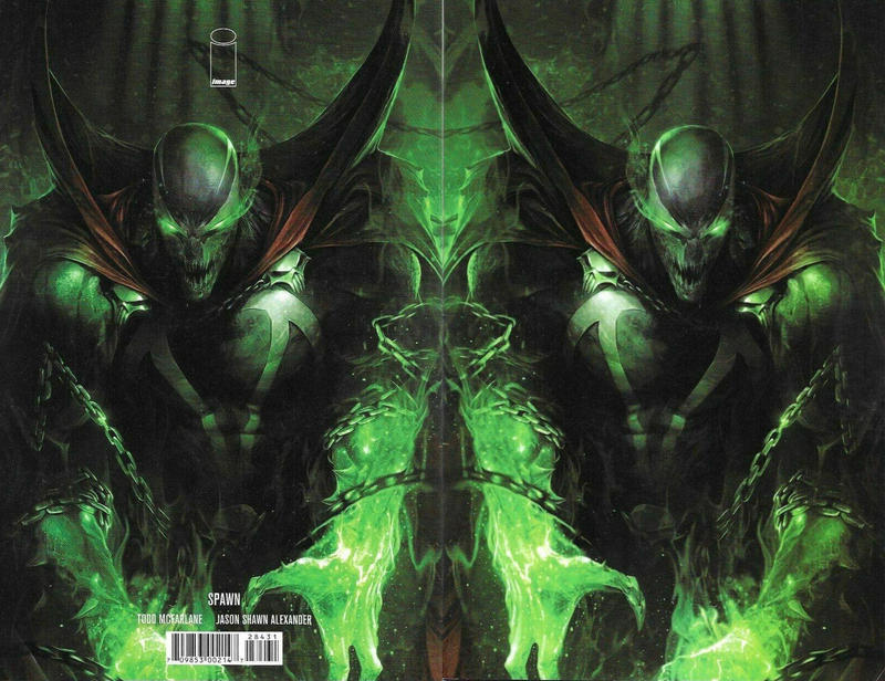 Spawn 1992 #284 Cover C - Virgin Wraparound - back issue - $5.00 ...