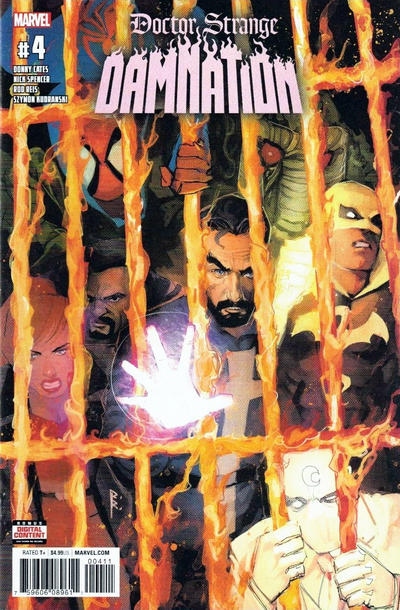 Doctor Strange Damnation 2018 #4 Rod Reis - back issue - $5.00