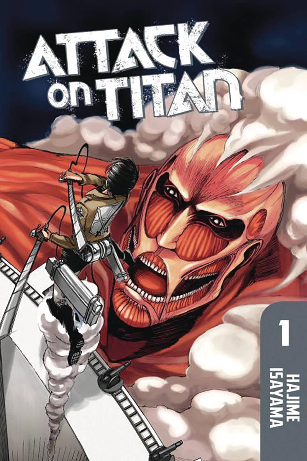 ATTACK ON TITAN OMNIBUS TP VOL 1-3